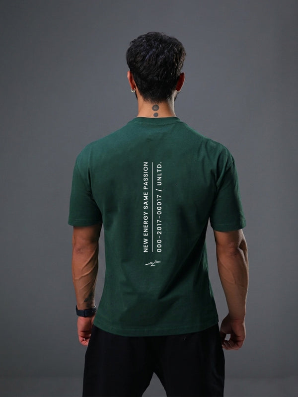 Energy & Passion Graphic Cotton T-shirt